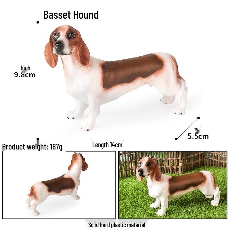 Caucasian Shepherd Dog Simulation Model - Children s Toy & Home Decoration