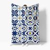 Watercolor Floral Pattern Blanket Bohemian Bedding Throw Soft Fleece Blanket for Sofa Couch Decorative Throw Blanket