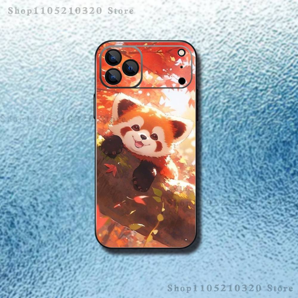 

Red Panda Cute Cartoon Phone Case For iPhone 17,16,15,14,13,12,11,Pro,Max,Plus,E,Air,Mini Protective TPU Cover iPhone13