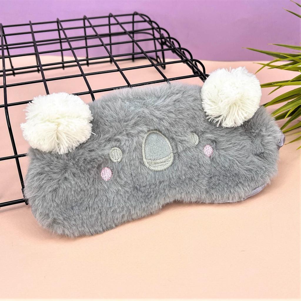 Slaapmasker pluche koala verjaardagscadeau voor vrouw
