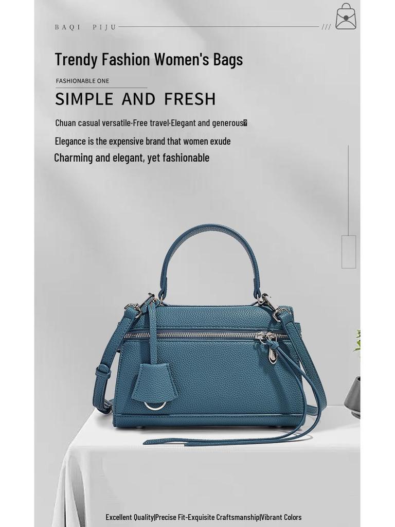 Niche Minimalist One-Shoulder Handbag - Light Luxury Crossbody for Women (2025 Autumn)