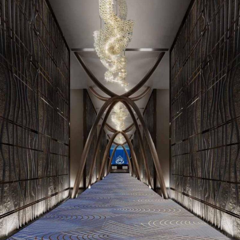 Gruby dywan ognioodporny do hoteli i klubów