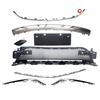 1178853500: Chrome Trim for Rear Bumper on 2014-2020 Mercedes-Benz W117 CLA-Class.