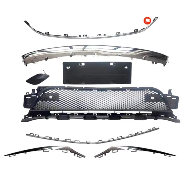 1178853500: Chrome Trim for Rear Bumper on 2014-2020 Mercedes-Benz W117 CLA-Class.