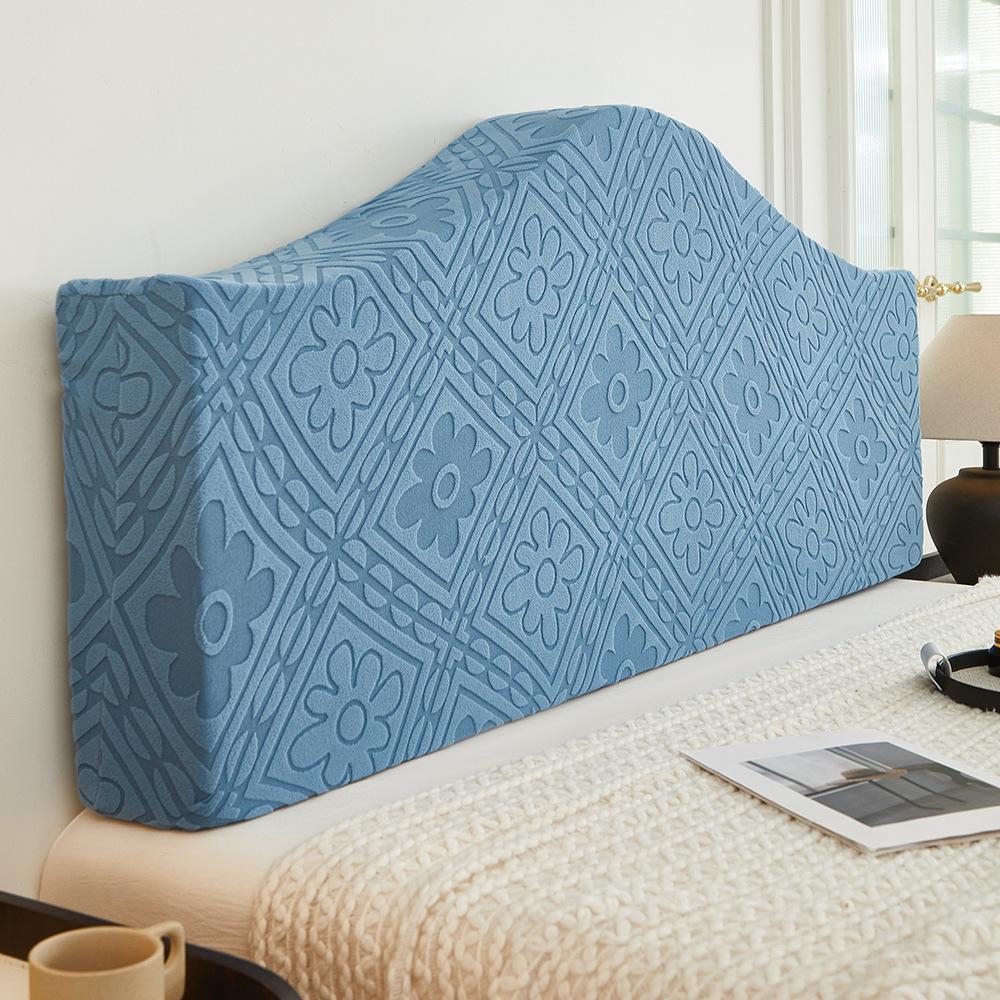 2026 New Full Wrap Headboard Cover Four Season Universal Stretchable Protector Slipcover Multiple Colors for Bedroom Furniture