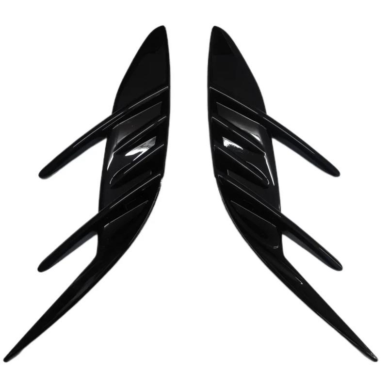 For KIA Stinger 2018- Car Exterior Decoration Cover Trim Kit Front Rear Bumper Spoiler Fender Side Vent Cover Grille Trim