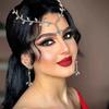 Rhinestone Wedding Hairband with Earrings Sparkling Rhinestone Forehead Jewelry for Women Party Hair Jewelry Accessories