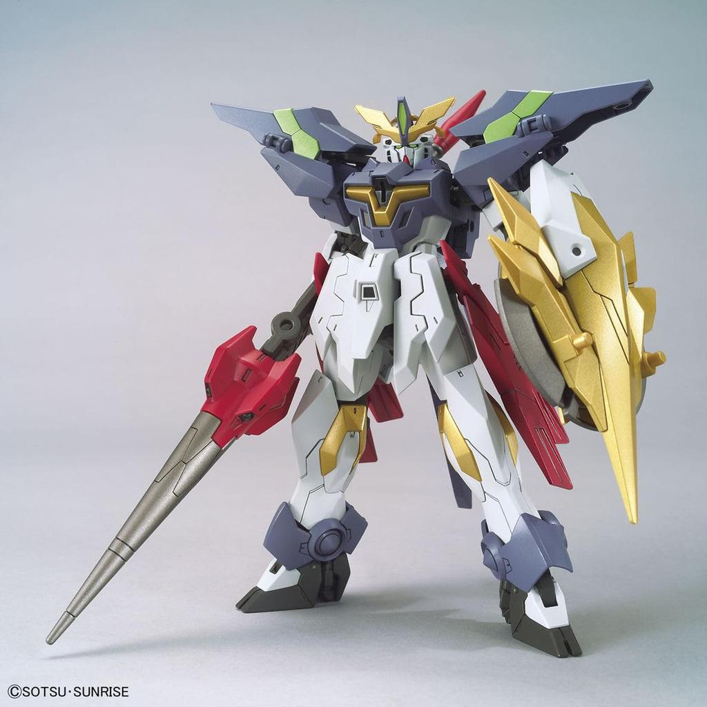 Gundam Build Divers Gundam Aegis Knight skala plastmodell HGBDR ReRISE 1/144 fargekodet