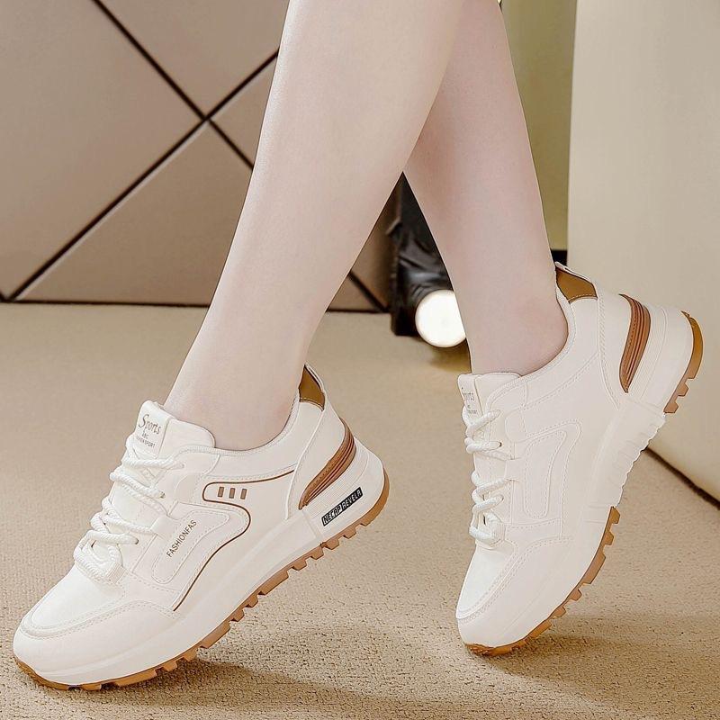 Forrest Gump sneakers women's 2025 new summer fashion versatile lightweight soft-soled white shoes student platform dad shoes