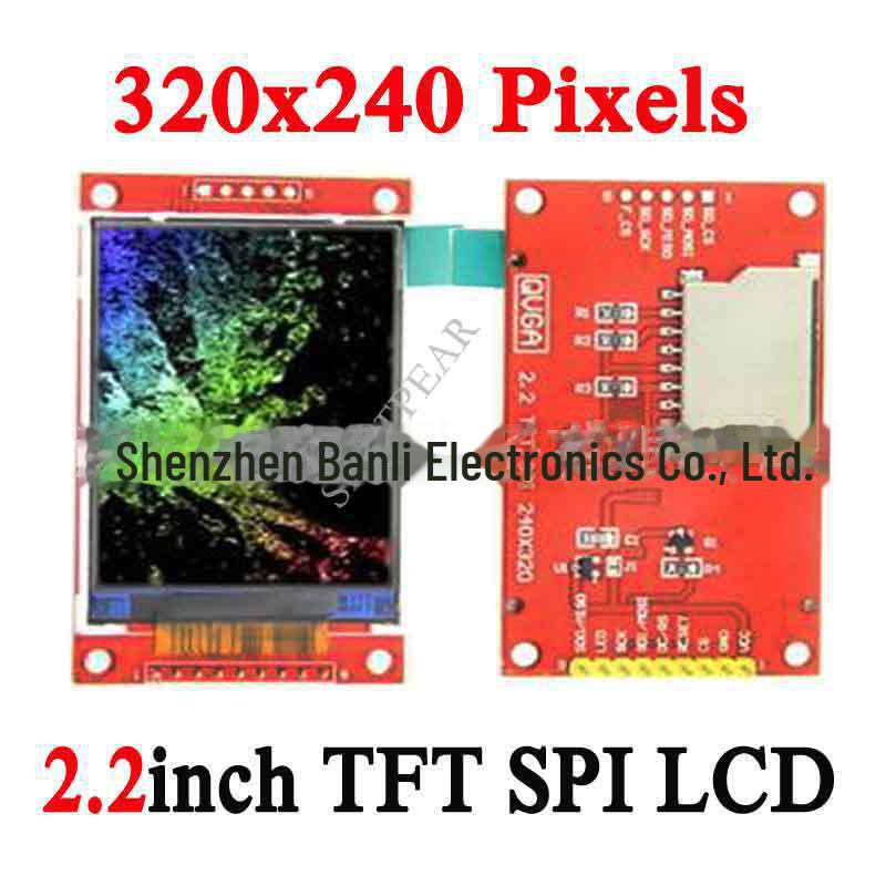 2.2-4.0 Inch SPI LCD Screen Display Compatible with Arduino