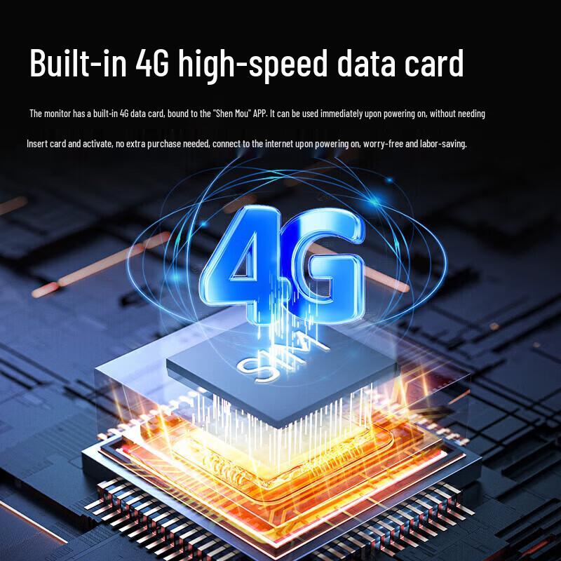 Telecamera di Sicurezza Wireless a Batteria 4G LTE (Versione NC)