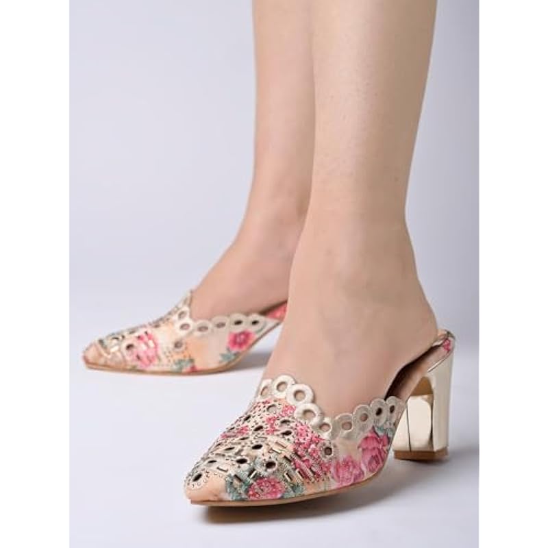 Shoetopia Women S Mesh Sandal 3 UK золотой