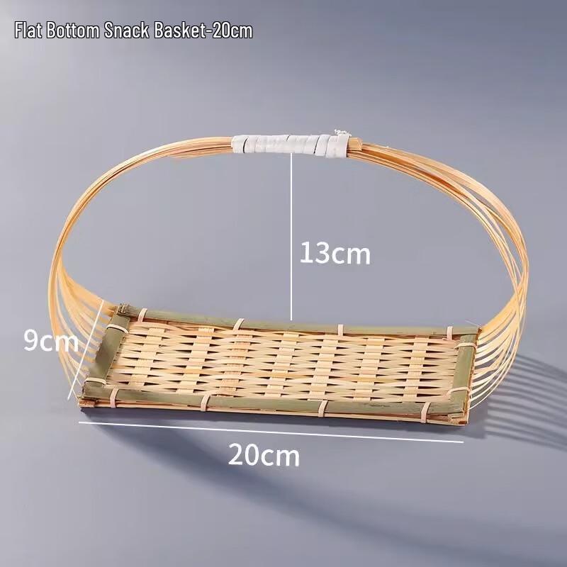 Jingyuheng Chinese Style Bamboo Snack & Dessert Tray