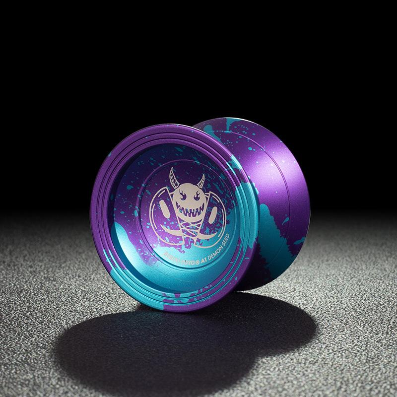 Yoyo Professional Competition Metal Yo Yo Factory with 10 Ball Bearing Alloy Aluminum High Speed Unresponsive Toys for Kids Yoyo