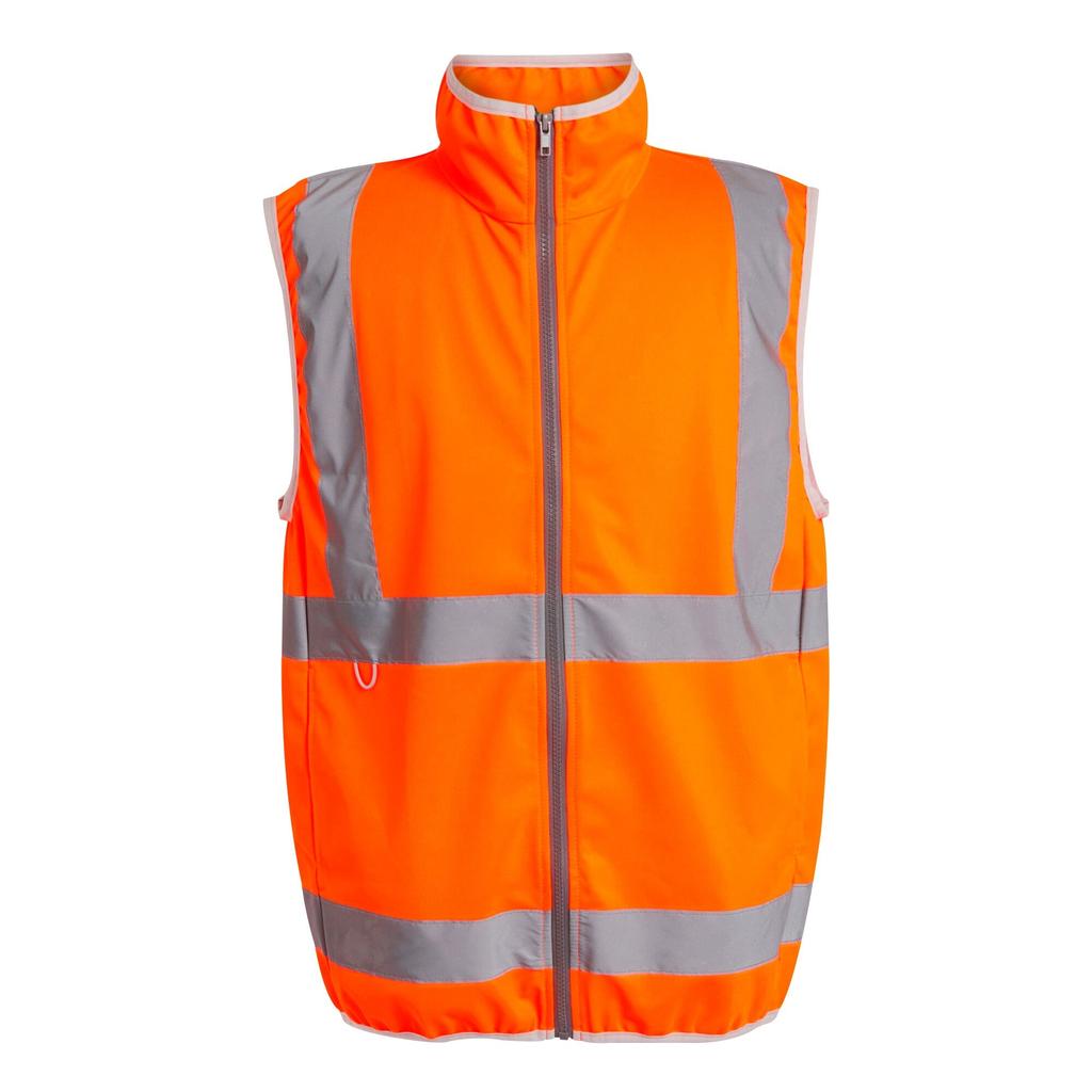 Regatta Professional Mens Full Zip Hi-Vis Vest