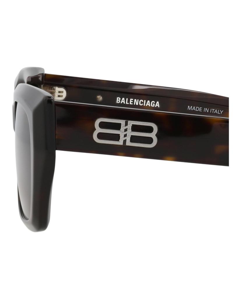 Balenciaga Asian BB0272SA Havana Brown Sunglasses, Unisex, Fit, 002,