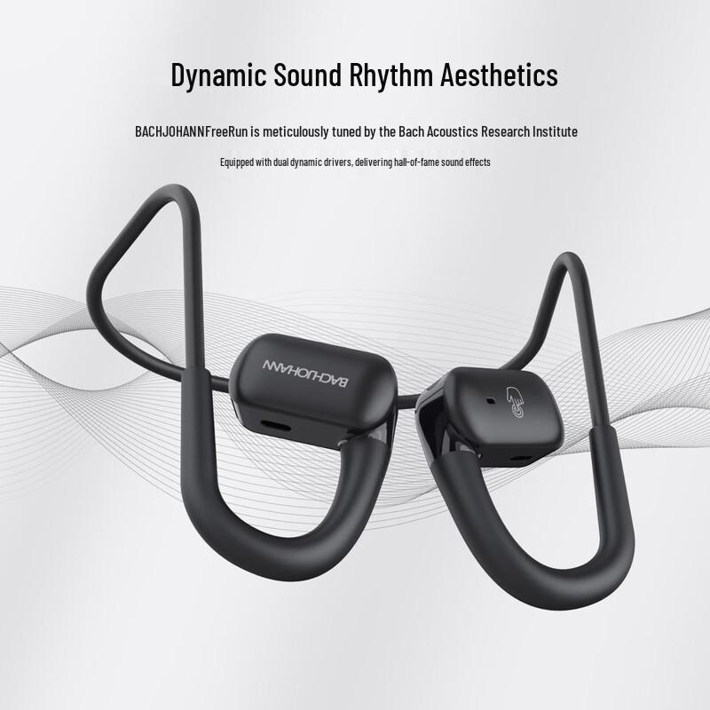 Bach Johann NE05 Free Run Bone Conduction Sports Headphones