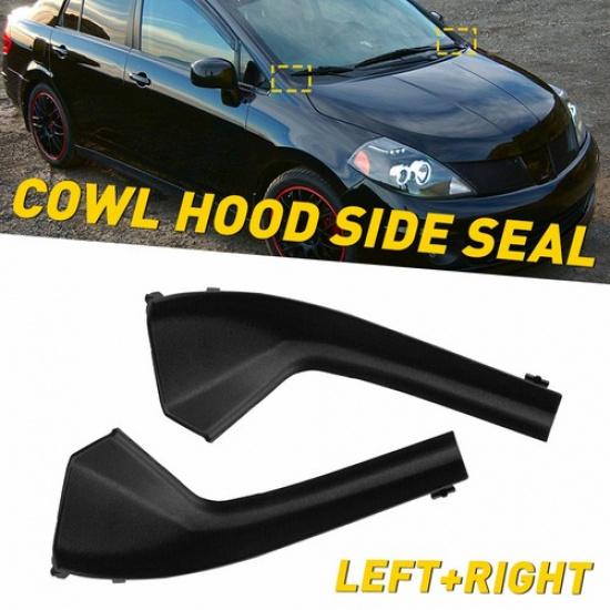 For 2007-12 Nissan Versa Hatchback 2X Front Windshield Wiper Cowl Cover LH&RH H
