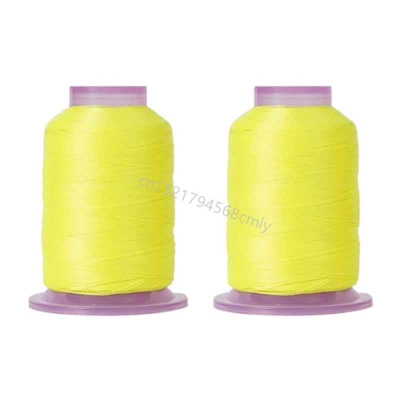 Polyester Sewing Thread Night Glowing Thread 550yds Each for Sewing Machine 6XDE