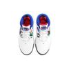 Nike Team Hustle D 9 Abrasion Resistant Breathable Mid top Performance Basketball Shoes Black White Blue Unisex CW5815-100