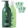 Sastty 500ml Rishiri Color Shampoo Color Care Conditioner 6 Bonus Rishiri Color Care Conditioner (Susty) [Large Set] (Dark Brown) & [Includes Packets]