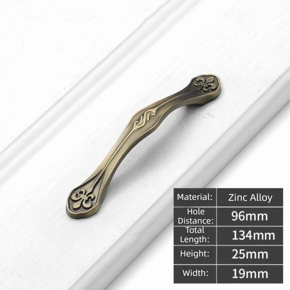 Zinc Alloy Drawer Pulls Bronze Finish Furniture Handles Hardware  Furniture Accessories