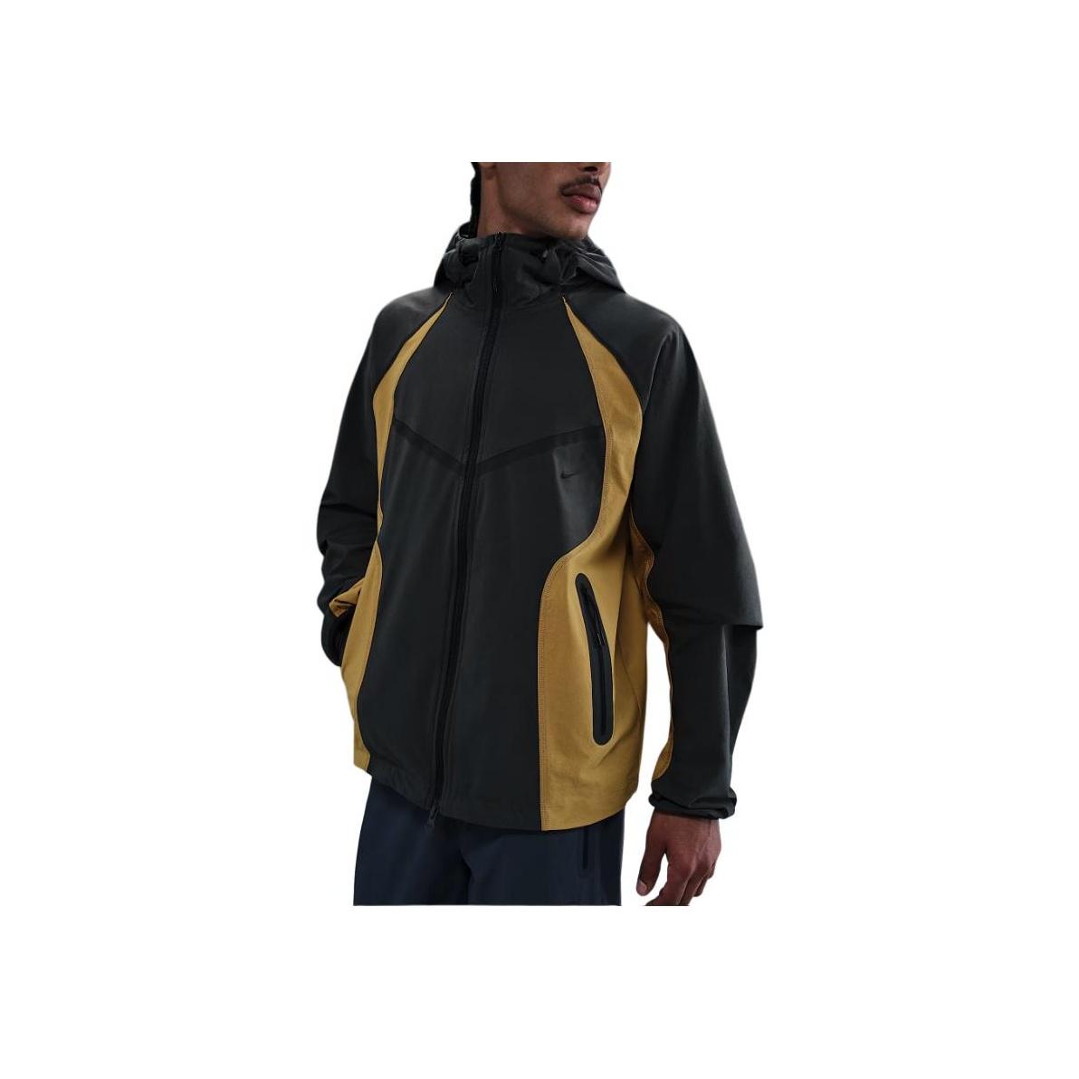 Nike Full Zip Hooded Loose Long Sleeve Jacket Men jackets IH8461-060 L