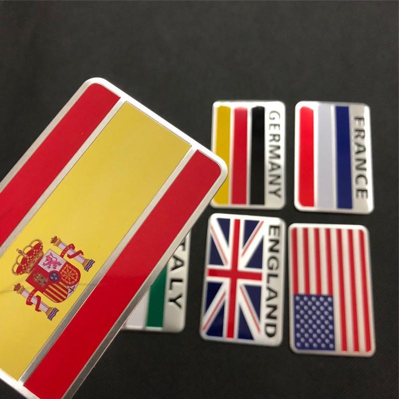3D Aluminum Car Sticker for Land Rover Range Rover Velar Evoque Freelander Discovery Vision Defender