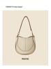 2024 Soft Leather Women's Saddle Bag - Trendy, Light Luxury Crossbody and Shoulder Bag