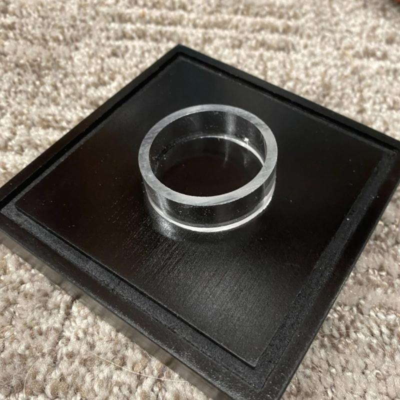 Transparente Acryl-Aufbewahrungsbox für Baseball, Golf, Tennis und Billard zur Aufbewahrung signierter Sportartikel