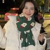 Red Christmas Scarf Women'S Winter Warm Couple High-End Knitted Wool Neck Scarf  Year Gift