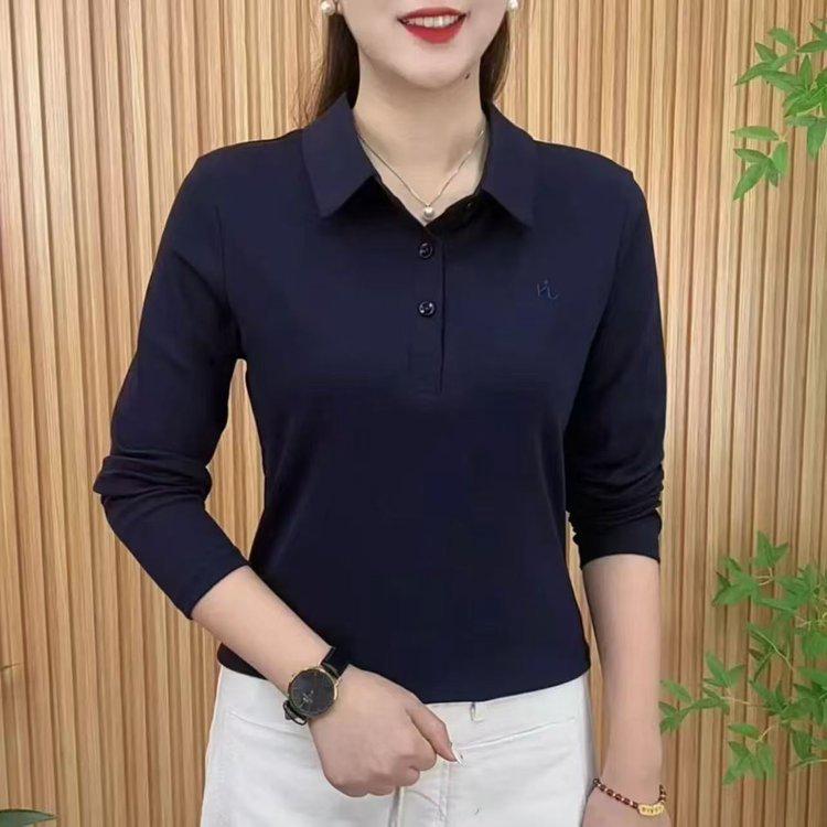 2026 Spring/Autumn Elegant Embroidered Slim Lapel Women s Top 4XL