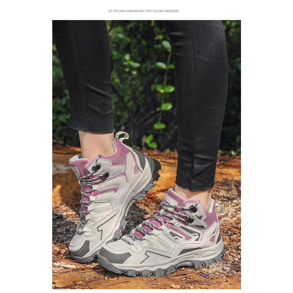 Herren atmungsaktive Wanderschuhe verschleißfeste Outdoor-Sneaker Damen rutschfeste Trekking-Camping-Schuhe Klettersport-Schuhe