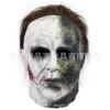 Latex Full Head Horror Mask Moonlit Pale Slasher Realistic Gore Effect For Halloween Party Haunted House Cosplay For Adults