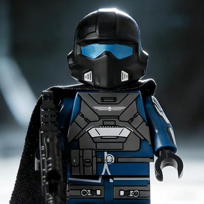 C103 MOC Warriors Heavy Armor Soldiers Game Series Mini Character Compatible Third Party Building Blocks Toys Gifts