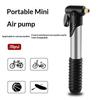 Portable Mini Bike Pump With Bracket Hand Cycling Mountain Bike Air Pump Bicycle Tire Inflator Bicycle Parts 1Pc