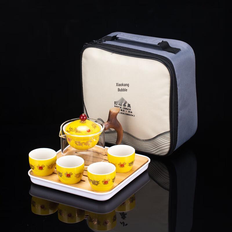 Japanese Style Rotating Kung Fu Tea Set