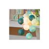 Elegant 20 Led Colorful Cotton Ball Fairy Lights For Holiday Decor And Gatherings