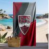 VfB Stuttgart Fußball Druck Strandtuch, Großes Weiches Schnelltrocknendes Handtuch für Strand Camping Schwimmen
