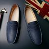 Fashion High Quality Split Leather Men Shoes Soft Moccasins Loafers Fashion Comfortable Men Flats Comfy Driving Shoes Big Size 48 49 50