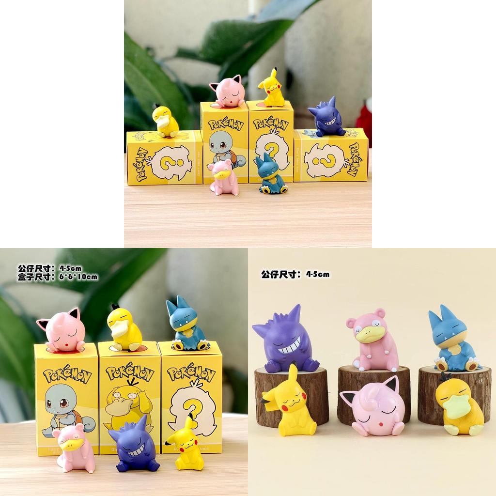 Pvc Pokemon Figures Set For Kids Toy Collection And Car Decoration