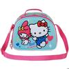 Sac repas 3d - hello kitty friendship - bleu - taille unique