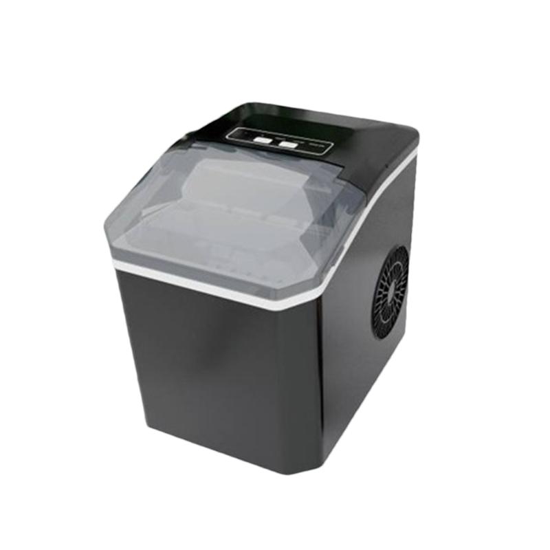 

Столешница для бытового льдогенератора, маломощная машина для производства ледяных блоков, частицы льда в форме пули, многоцелевое автоматическое производство льда чёрный