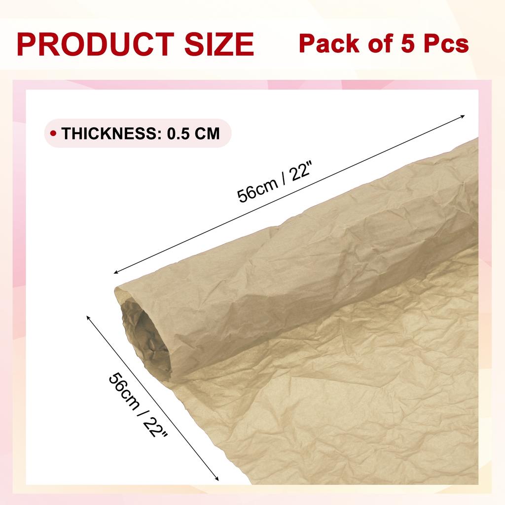5pcs Flower Wrapping Paper Waterproof Bouquet Wrapping Paper Gift Wrapping Paper Birthday Wedding Ceremonies Paper Sheet