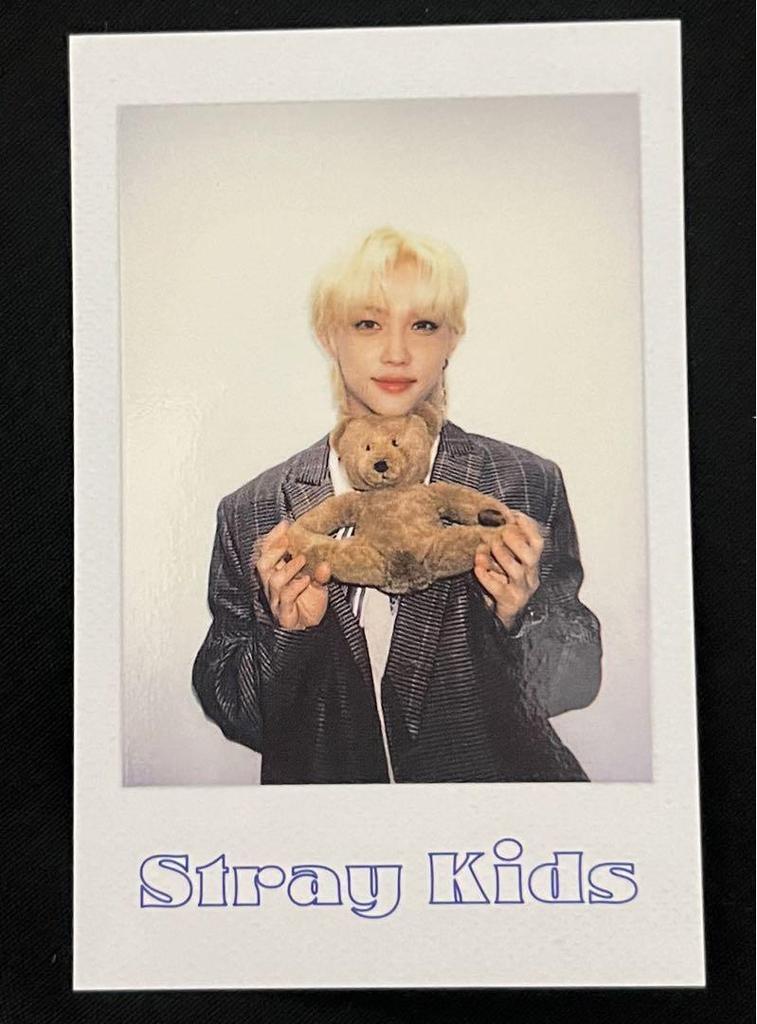 [USED] Felix the Evil Polaroid Trading Card, Seagreen 2022 Bear, Stray Kids