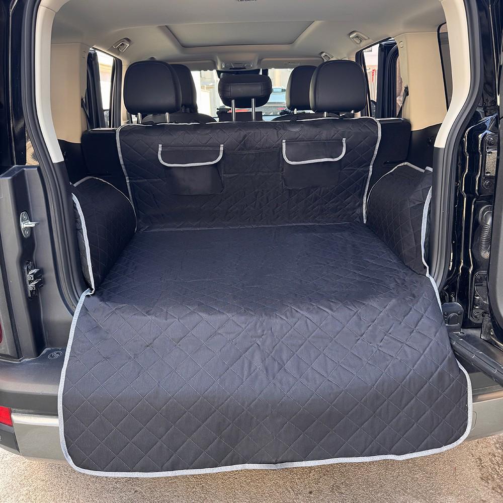 Waterproof Pet Car Seat Mat for Cats & Dogs - Rear Seat Cushion for Medium & Large Pets