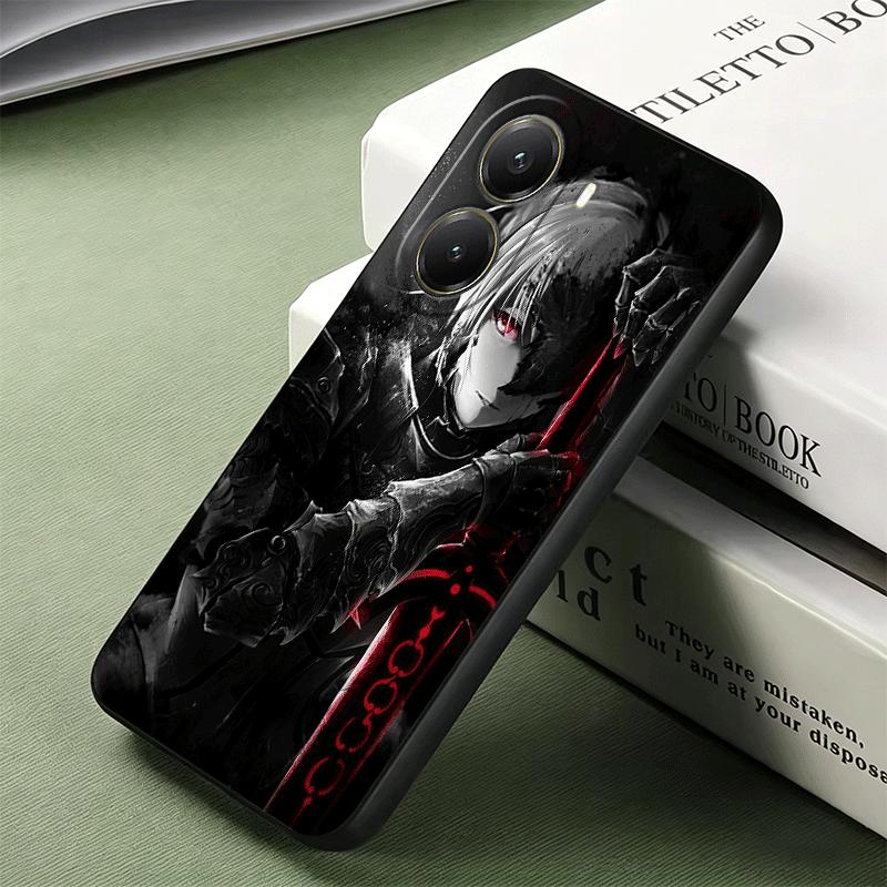 Fate Zero Stay Night Saber Soft Phone Case for Xiaomi Poco X5 X6 X7 X8 Pro Max X3 F7 F8 Ultra M8 M7 M6 M5 Redmi 15 15C 14C 13C 1
