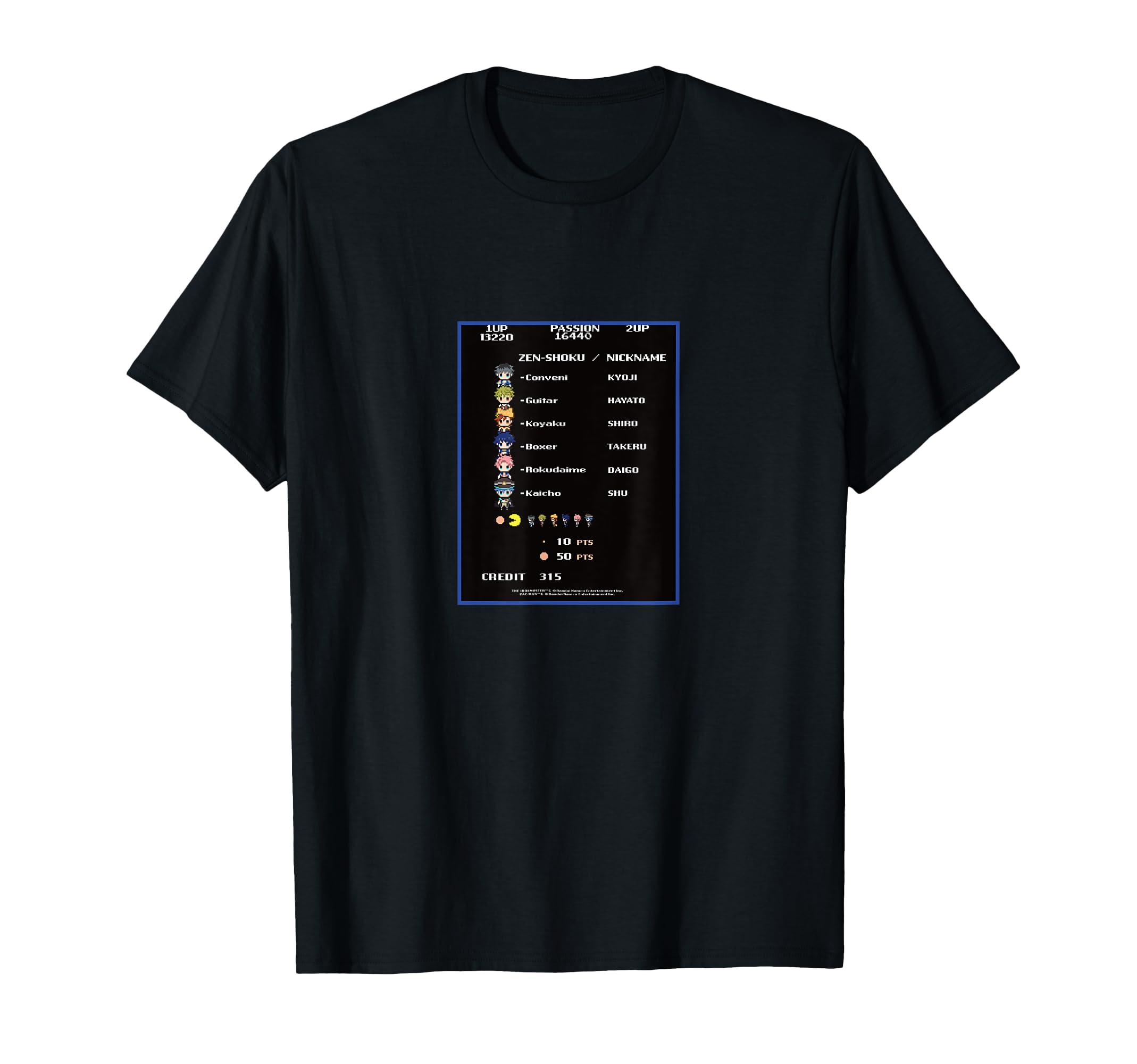 

Pac-Man SideM Collaboration 001 T-shirt