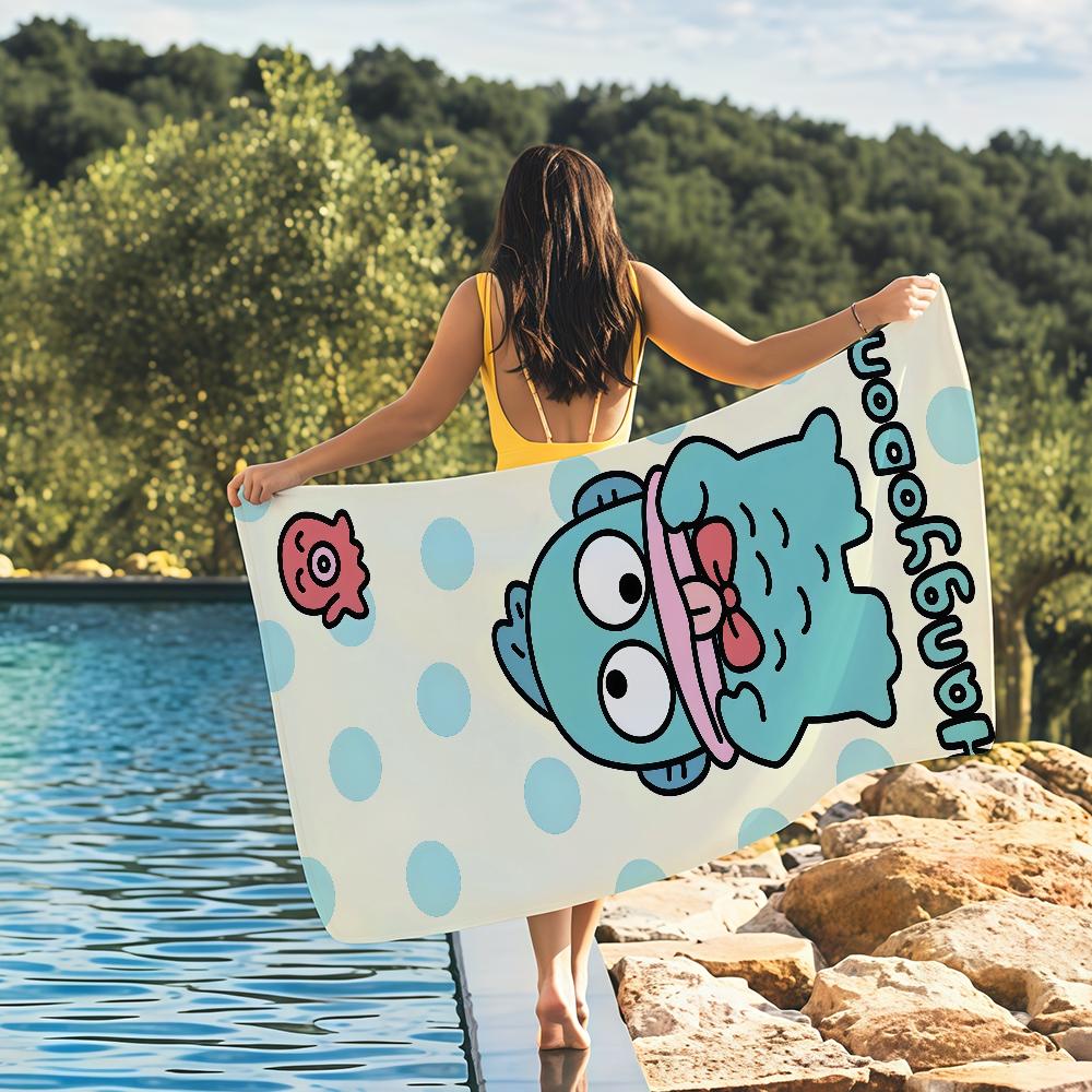 Sa H-Hangyodon Funny Towel Quick Drying Beach Towels Are Suitable For Swimming Pools Camping Yoga And The Gym
