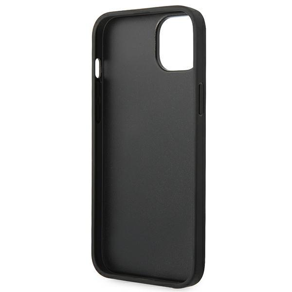 Ferrari Fehcp14Mrbuk Iphone 14 Plus / 15 Plus 6.7 Czarny/Black Hardcase Leather Stamp Sides